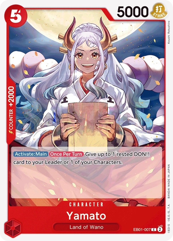 Yamato (EB01-007) — Common One Piece card