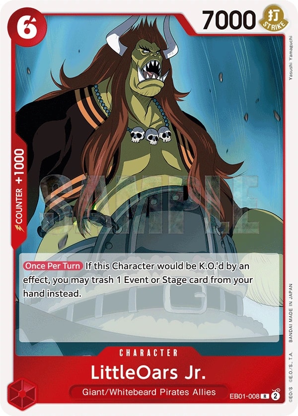 LittleOars Jr. (EB01-008) — Rare One Piece card
