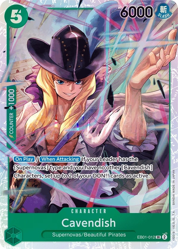 Cavendish EB01-012 One Piece card