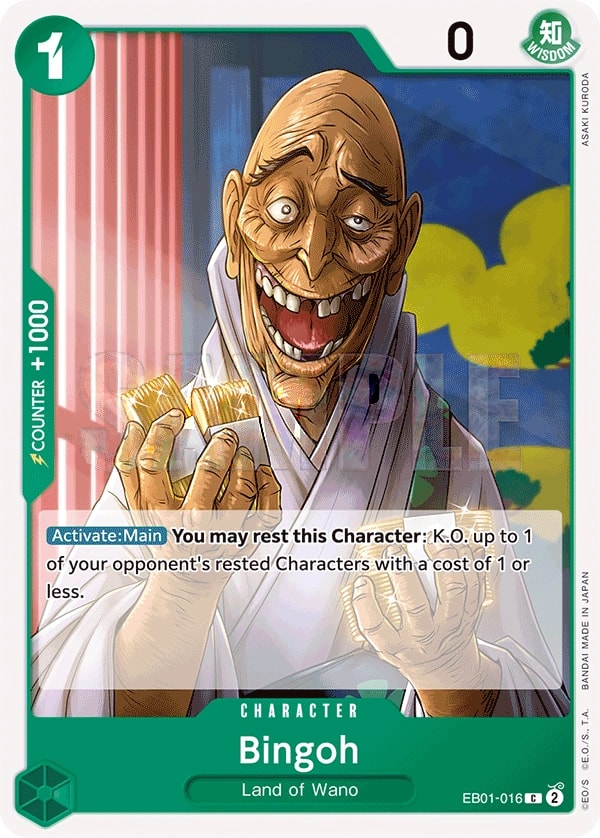 Bingoh (EB01-016) — Common One Piece card