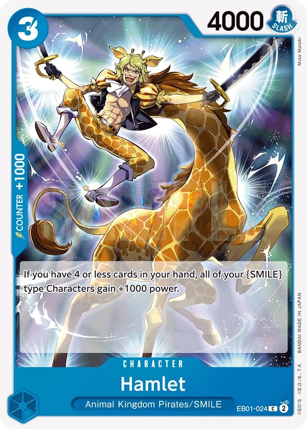 Hamlet (EB01-024) — Common One Piece card