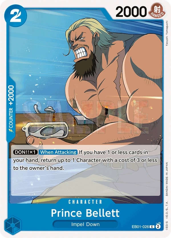 Prince Bellett (EB01-026) — Common One Piece card