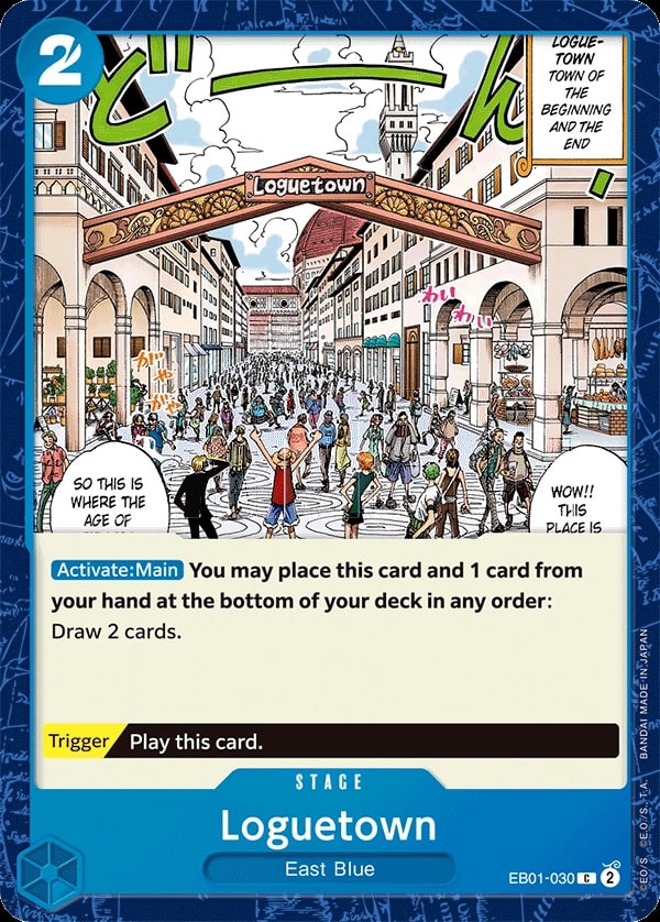 Loguetown (EB01-030) — Common One Piece card