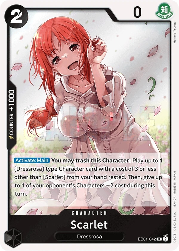 Scarlet (EB01-042) — Rare One Piece card