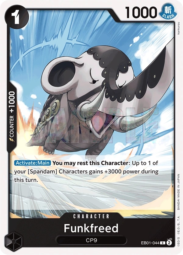 Funkfreed (EB01-044) — Common One Piece card