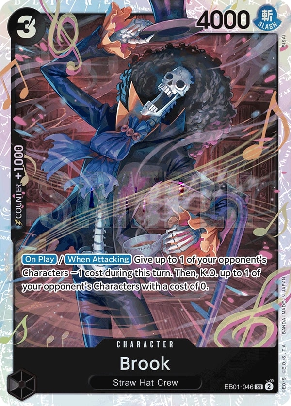 Brook EB01-046 One Piece card