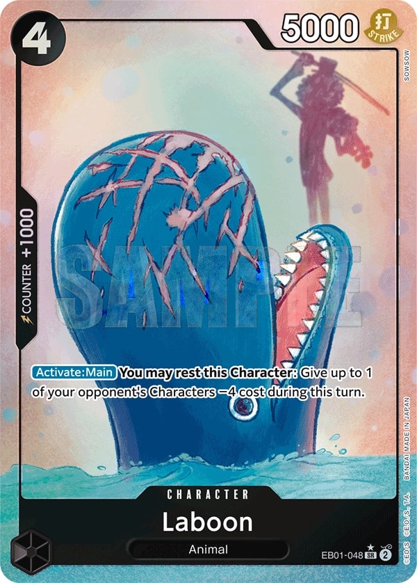 Laboon (048) (Alternate Art) One Piece card