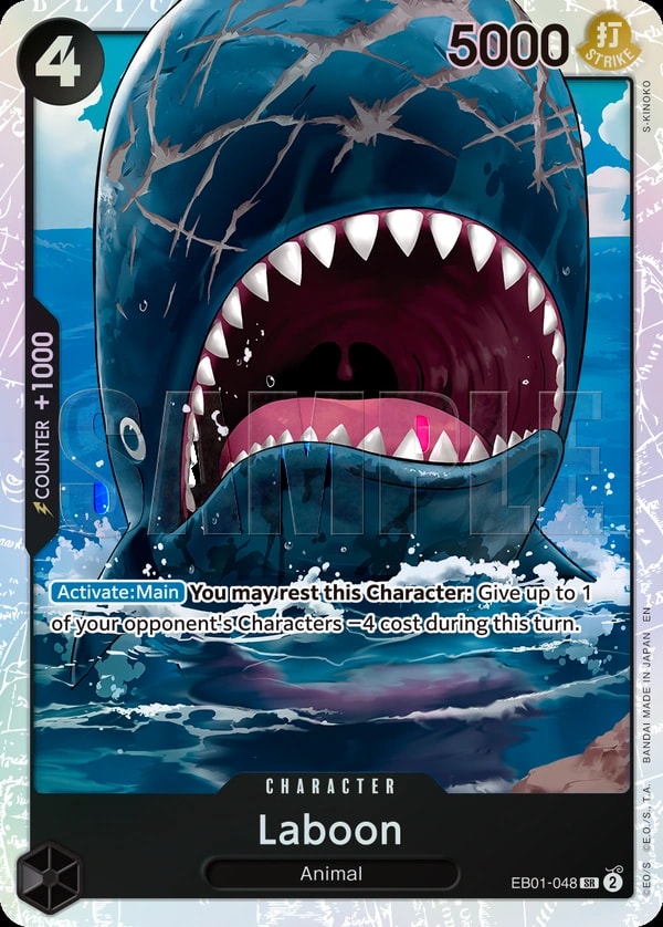 Laboon (048) (Reprint) One Piece card