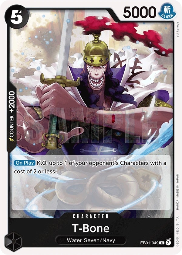 T-Bone (EB01-049) — Rare One Piece card