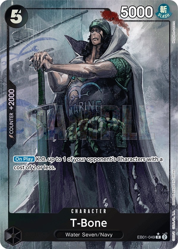 T-Bone (049) (Alternate Art) One Piece card
