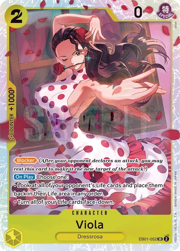 Viola EB01-052 One Piece card