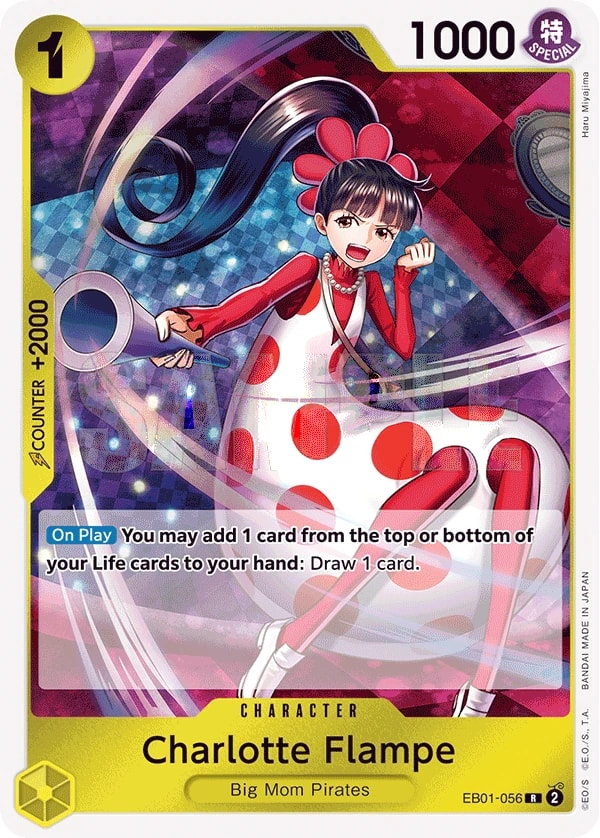 Charlotte Flampe (EB01-056) — Rare One Piece card