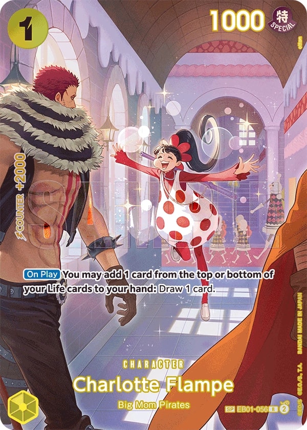 Charlotte Flampe (056) (SP) One Piece card
