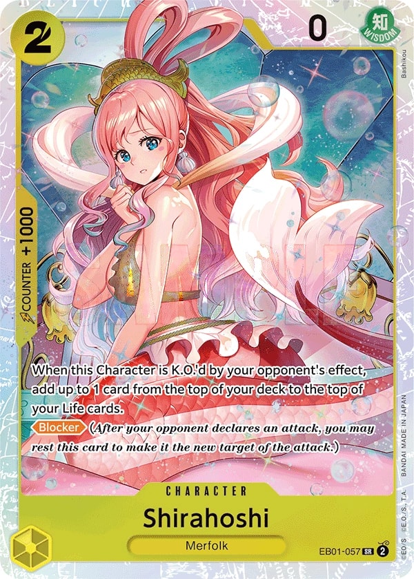 Shirahoshi EB01-057 One Piece card