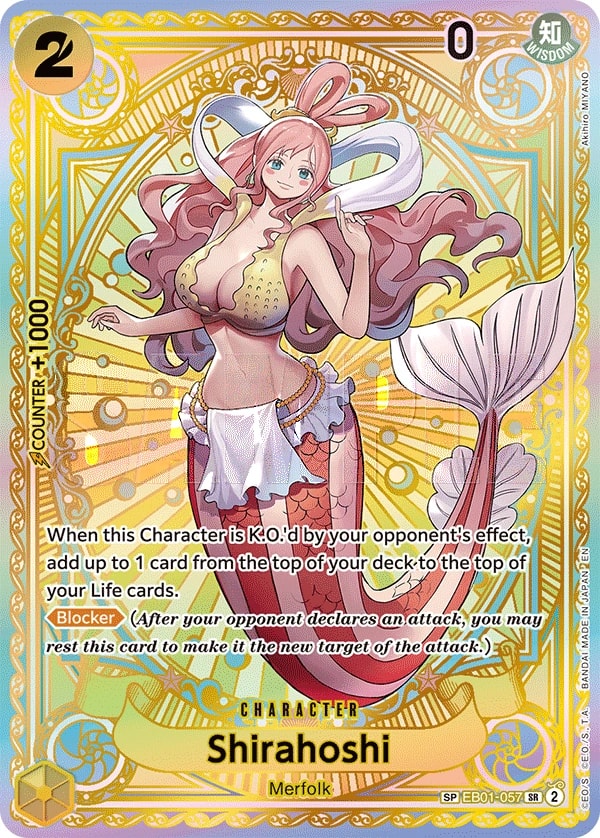 Shirahoshi (057) (SP) One Piece card