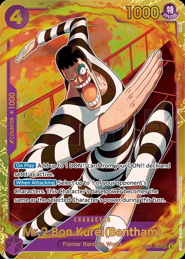 Mr.2.Bon.Kurei EB01-061 One Piece card