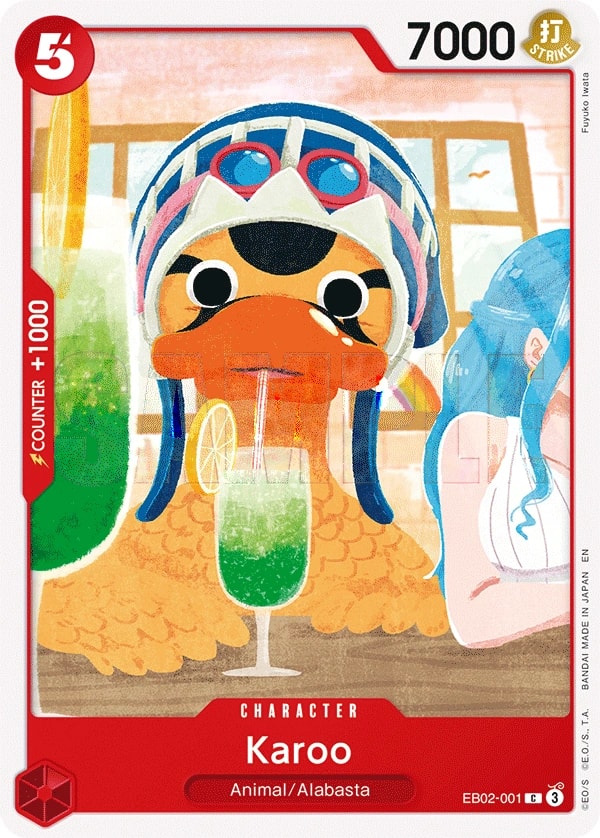 Karoo (EB02-001) — Common One Piece card