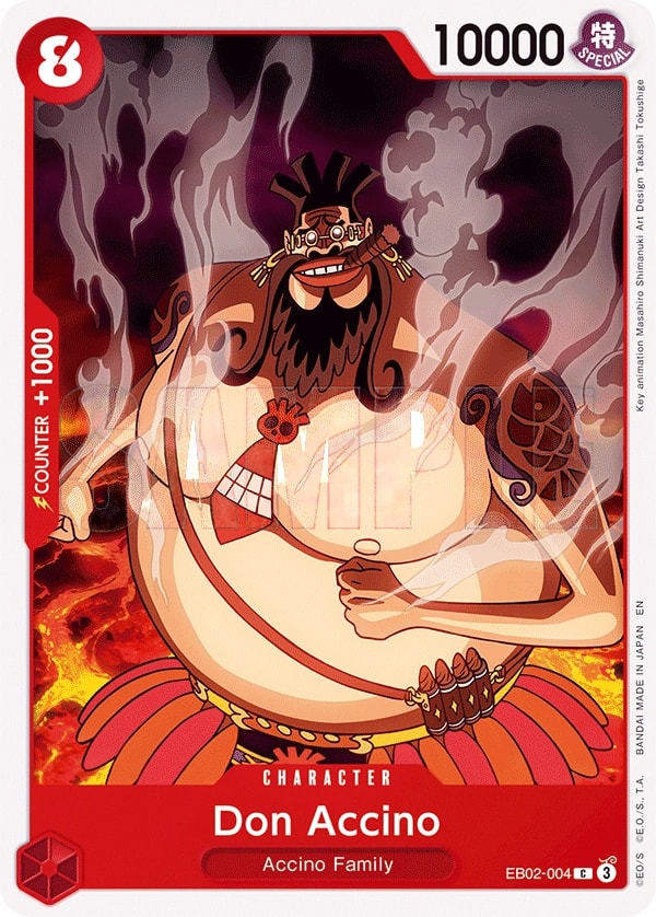 Don Accino (EB02-004) — Common One Piece card