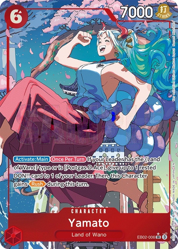 Yamato (006) (Alternate Art) One Piece card
