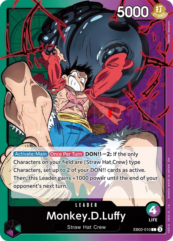 Monkey.D.Luffy (EB02-010) — Leader One Piece card
