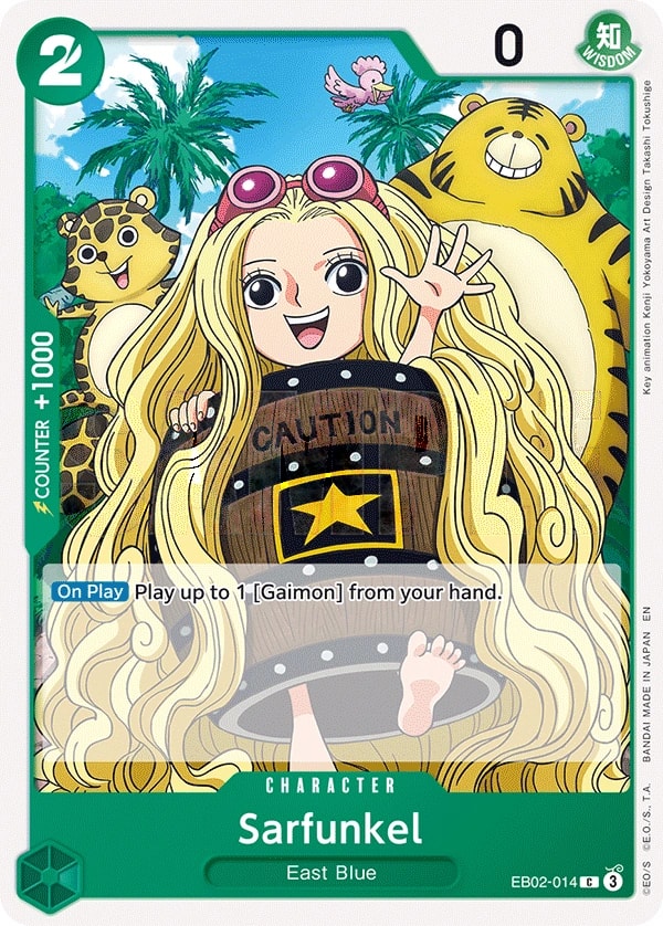 Sarfunkel (EB02-014) — Common One Piece card