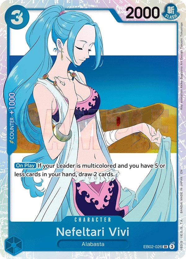 Nefeltari Vivi EB02-026 One Piece card