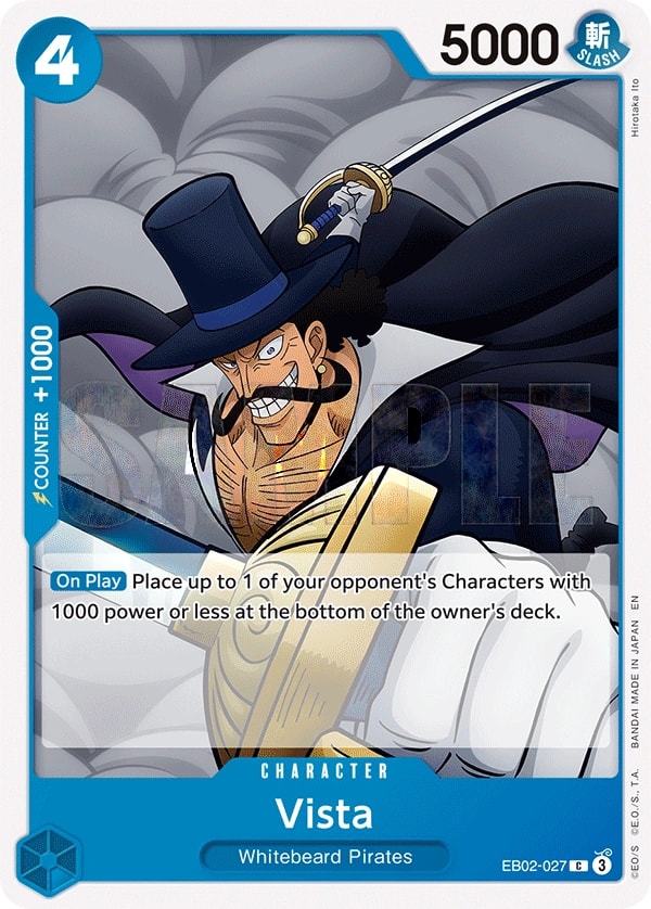 Vista (EB02-027) — Common One Piece card