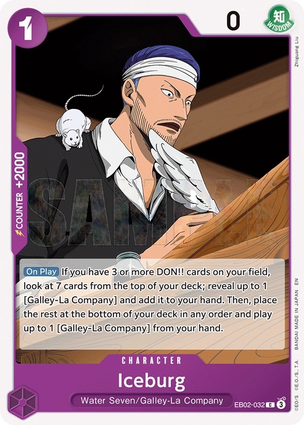 Iceburg (EB02-032) — Common One Piece card