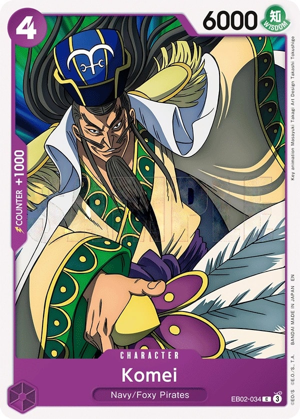 Komei (EB02-034) — Common One Piece card