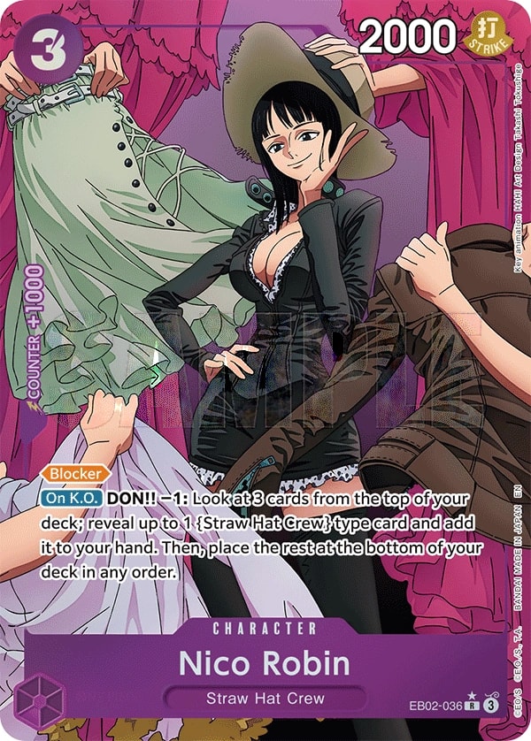 Nico Robin (036) (Alternate Art) One Piece card