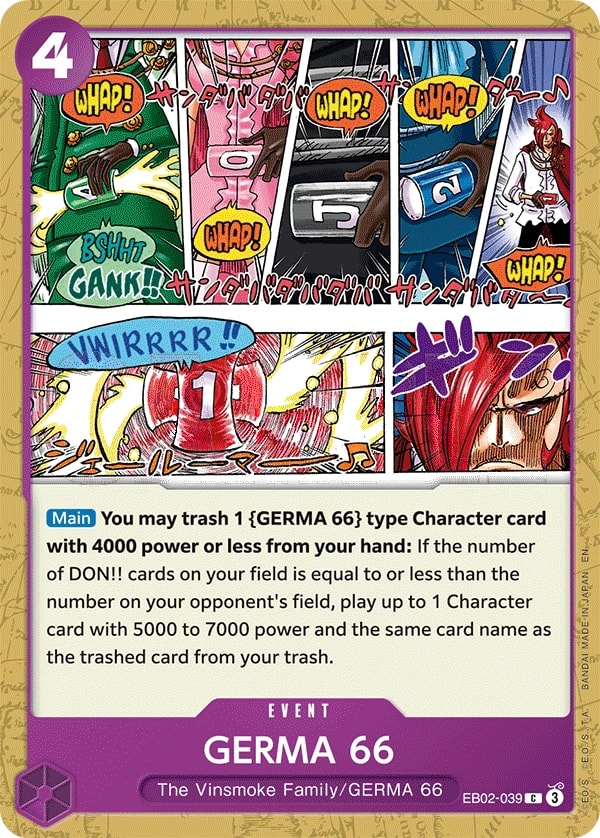 GERMA 66 (EB02-039) — Common One Piece card