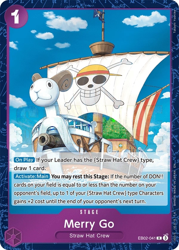 Merry Go (EB02-041) — Rare One Piece card