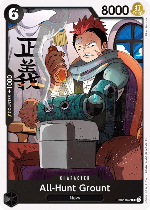 All-Hunt Grount (EB02-042) — Common One Piece card
