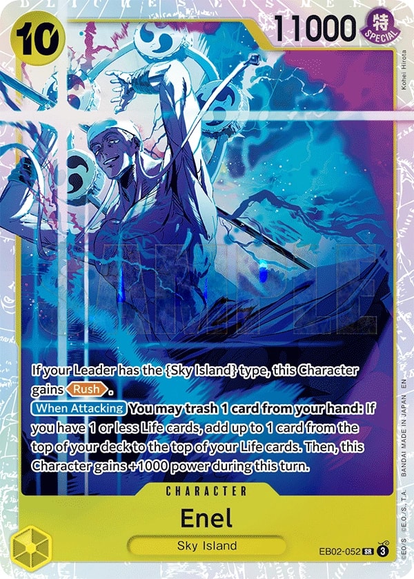 Enel EB02-052 One Piece card