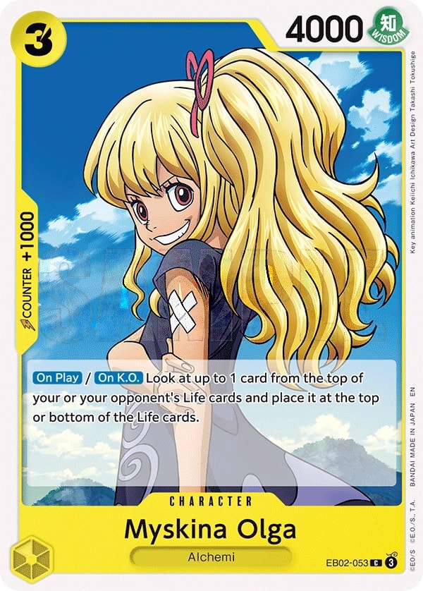 Myskina Olga (EB02-053) — Common One Piece card