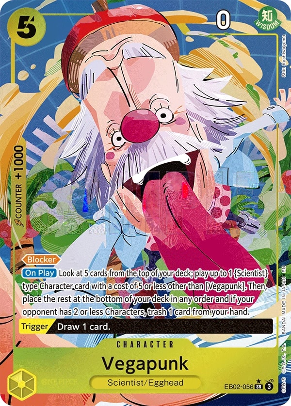 Vegapunk (056) (Alternate Art) One Piece card