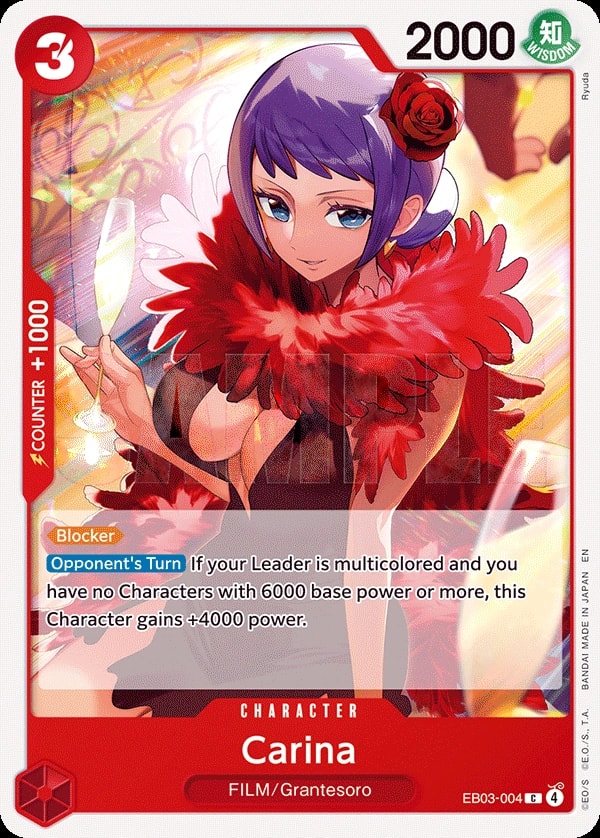 Carina (EB03-004) — Common One Piece card