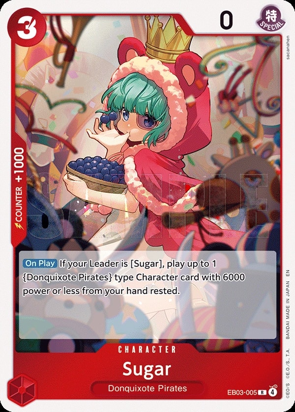 Sugar (EB03-005) — Rare One Piece card