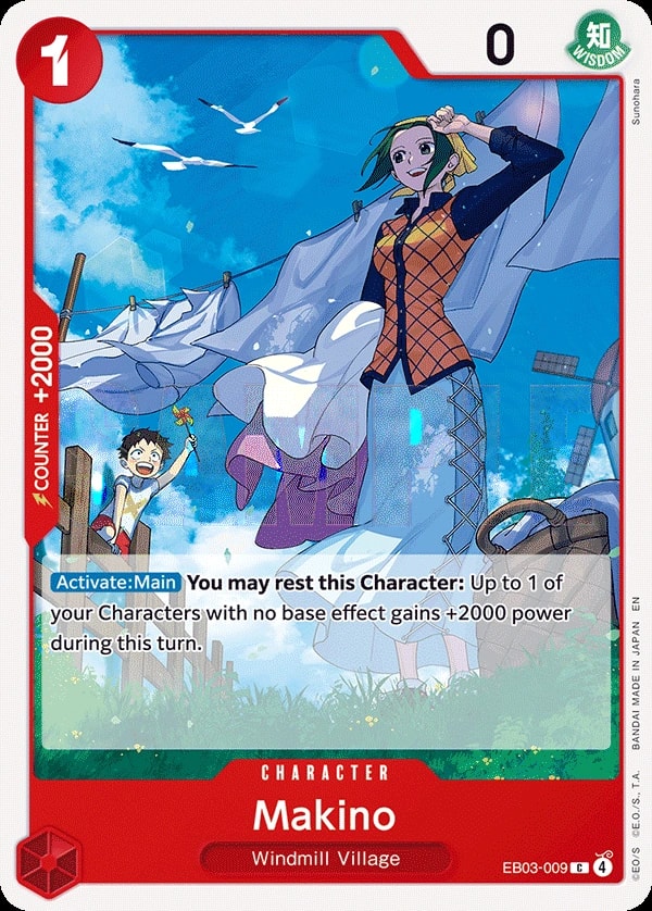Makino (EB03-009) — Common One Piece card