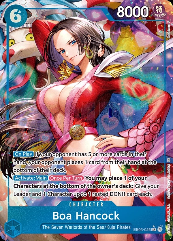 Boa Hancock (026) (Alternate Art) One Piece card