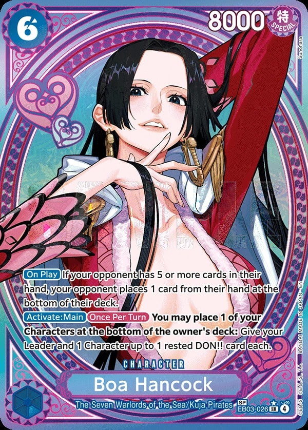 Boa Hancock (026) (SP) One Piece card