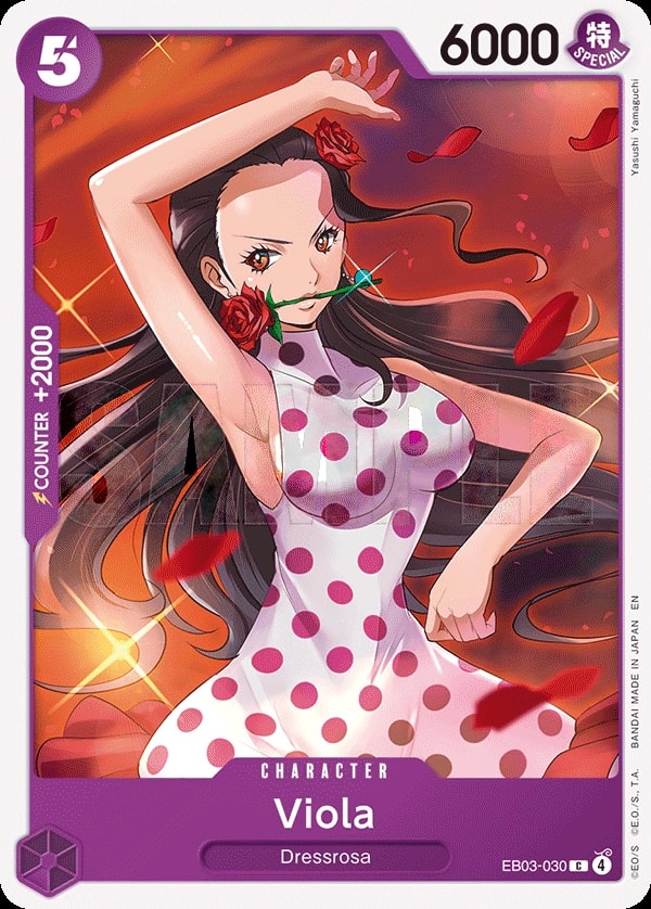 Viola (EB03-030) — Common One Piece card