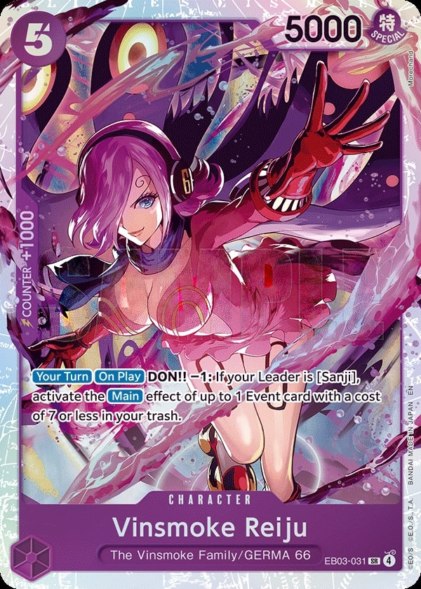 Vinsmoke Reiju EB03-031 One Piece card