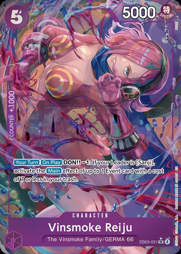 Vinsmoke Reiju (031) (Alternate Art) One Piece card