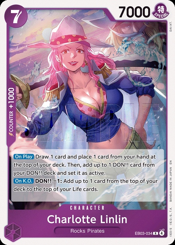 Charlotte Linlin (EB03-034) — Rare One Piece card