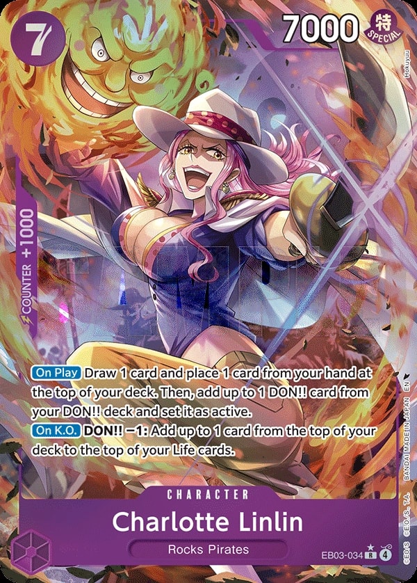 Charlotte Linlin (034) (Alternate Art) One Piece card