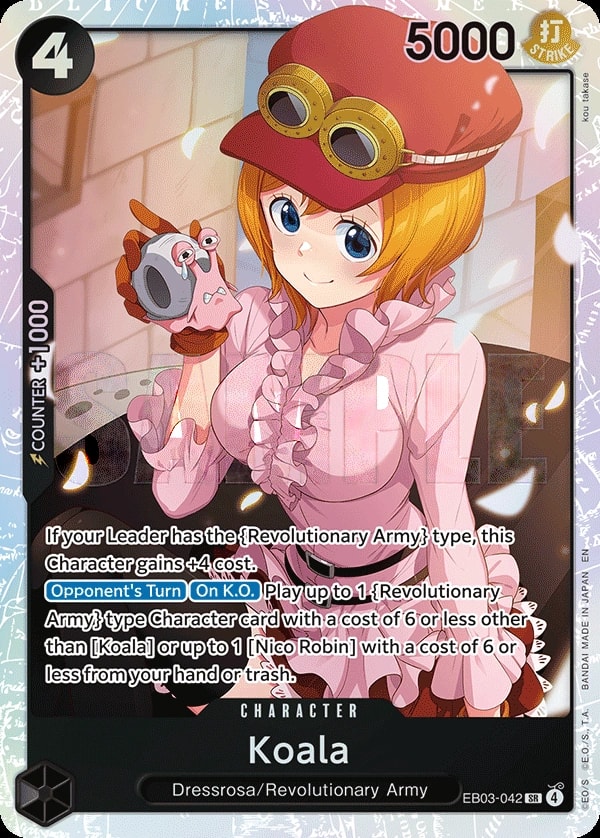 Koala EB03-042 One Piece card