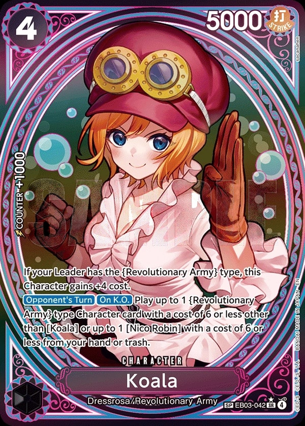Koala (042) (SP) One Piece card