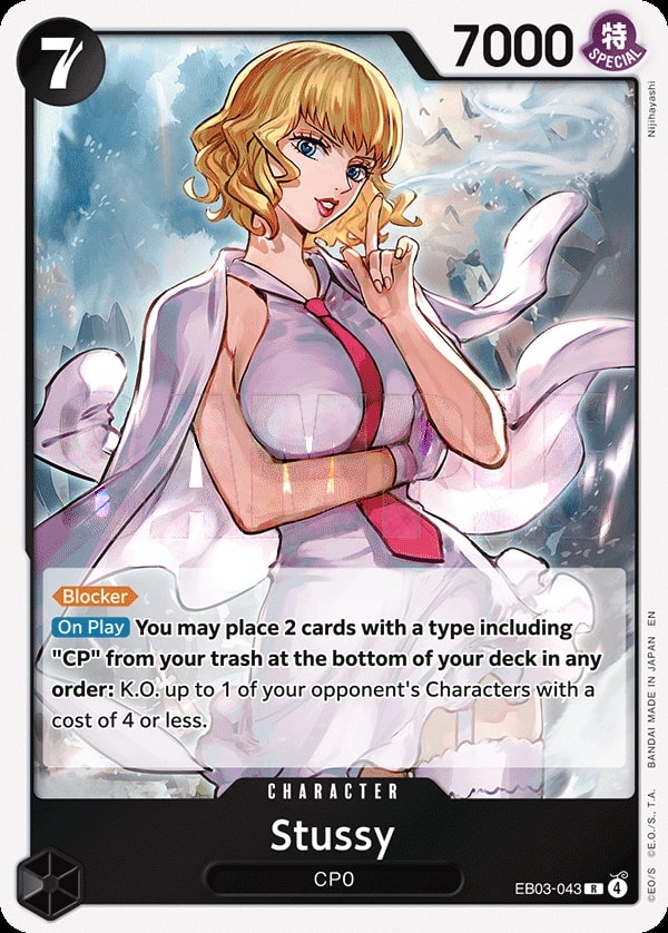 Stussy (EB03-043) — Rare One Piece card