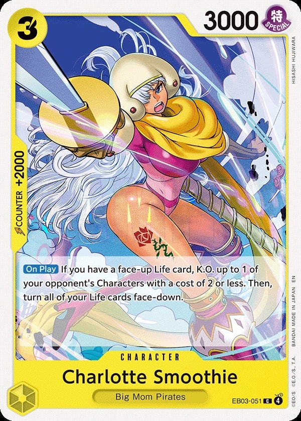 Charlotte Smoothie (EB03-051) — Common One Piece card